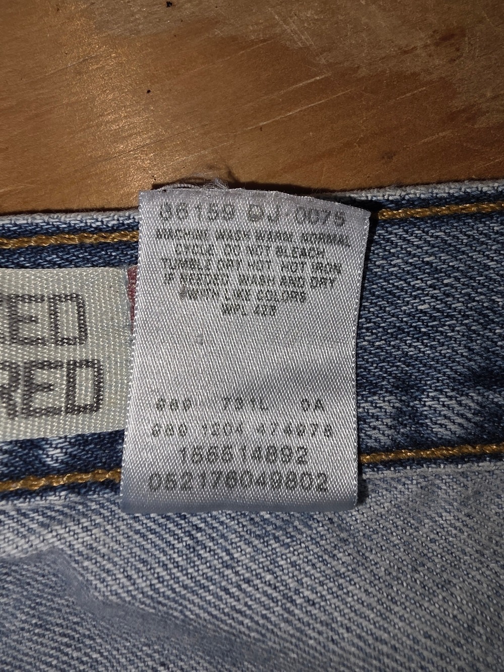 Levis 550 Jeans Straight Leg Classic #JEA1 - Picture 9 of 14